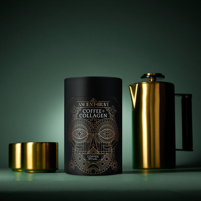 Ancient + Brave - Coffee + Collagen - with Cafetiere