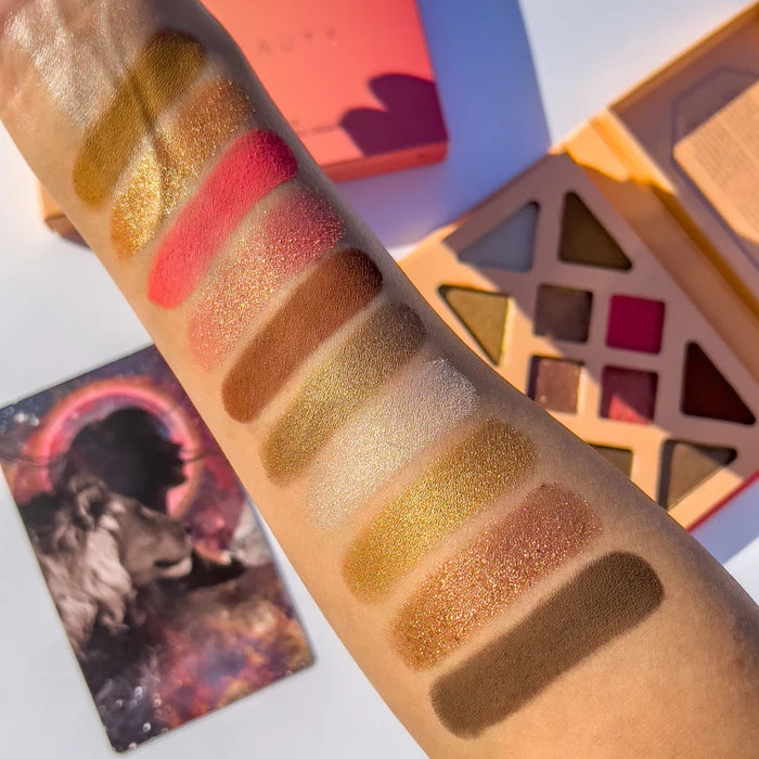 Aether Beauty Desert Sunset Palette - Shades Swatches