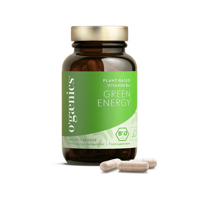 Ogaenics Green Energy Plant-Based Vitamin B12