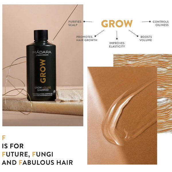 Mádara Grow Volume Shampoo 250 ml - why grow?