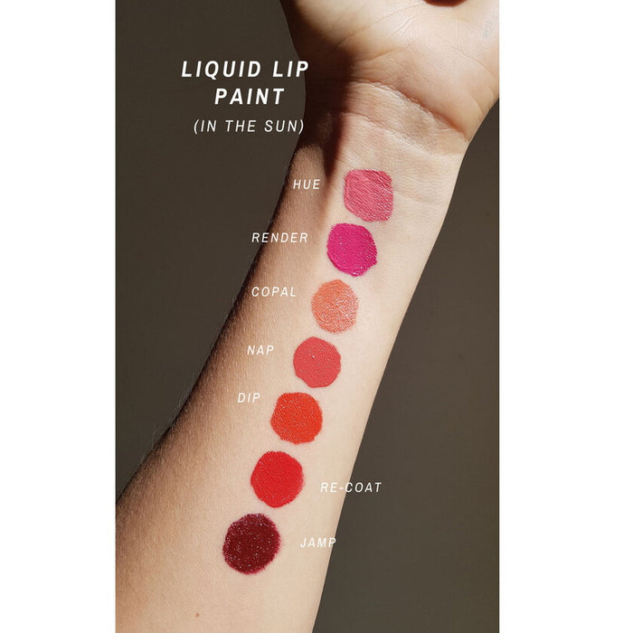 Hiro Cosmetics Échantillons de bras de peinture à lèvres liquide