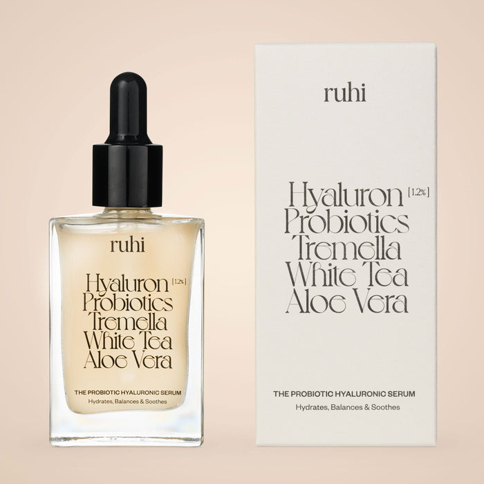 Ruhi Rituals The Probiotic Hyaluronic Serum 30 ml - with packaging