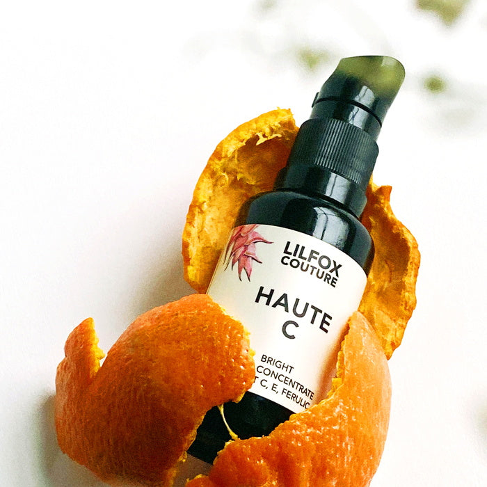 Lilfox Haute C Bright Serum Concentrate - estado de ánimo con mandarina