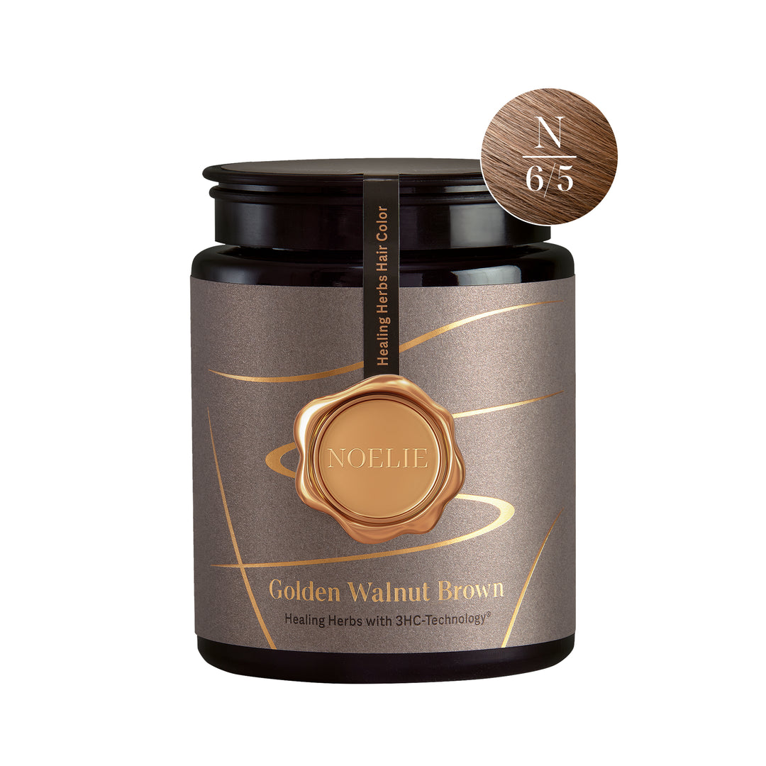 Noelie Golden Walnut Brown - Tinte para el cabello con hierbas curativas