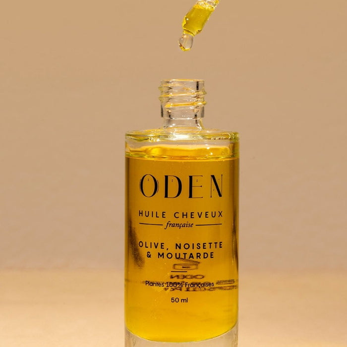 Oden French Hair Oil - Close up