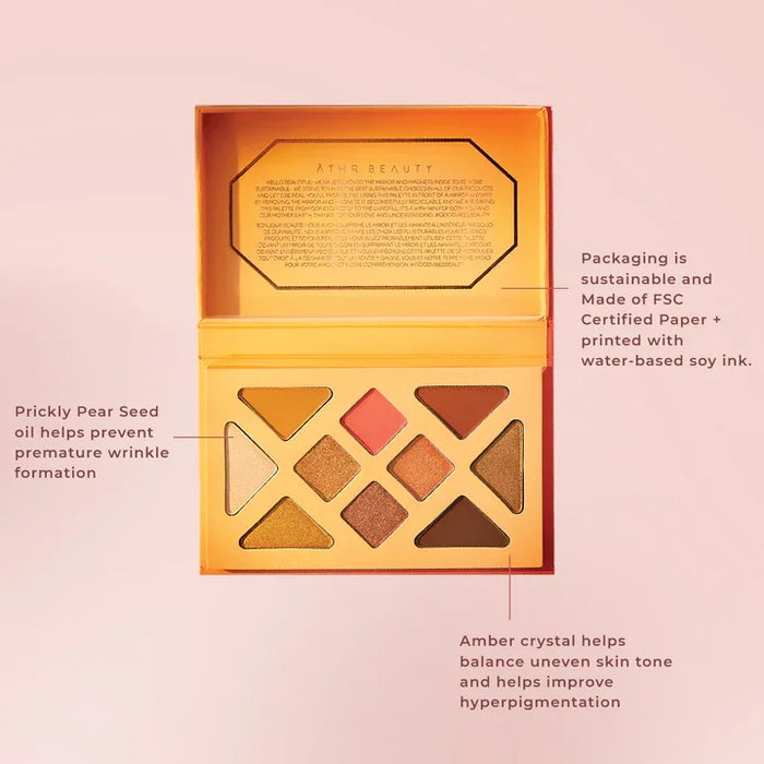 Aether Beauty Palette Sunset Sunset - avantages