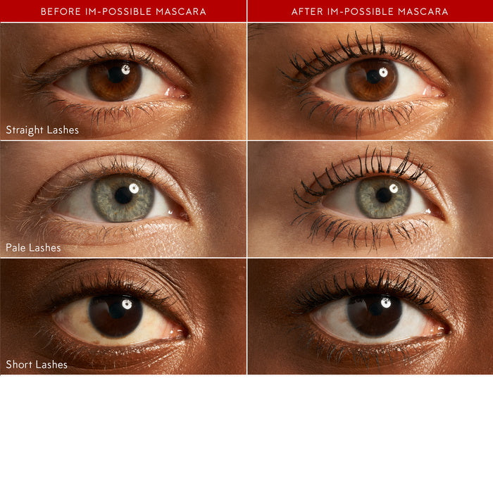 Kjaer Weis Im-Possible Mascara - before and after