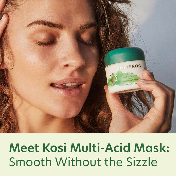 Holifrog Masque multi-acide Kosi - Lisse sans grésillement