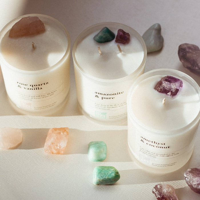Lima Cosmetics Crystal candles collection mood image
