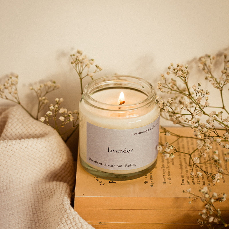 Lavender aroma candle Mood
