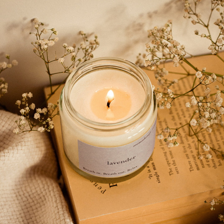 Lavender aroma candle - Life style