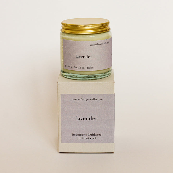 Lavender Aromakerze 100 g