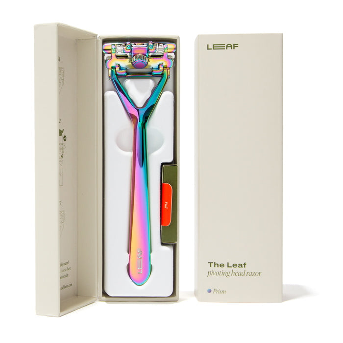 The Leaf Razor Kit Prisma en caja