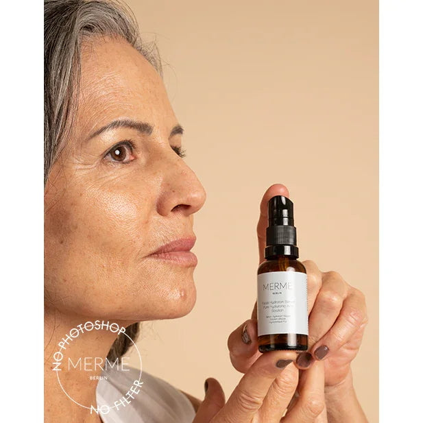 Facial Hydration Serum - Pure Hyaluronic Acid Model Image