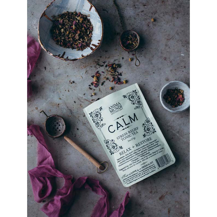 CALM: Immagine dell'umore del tè tonico antistress