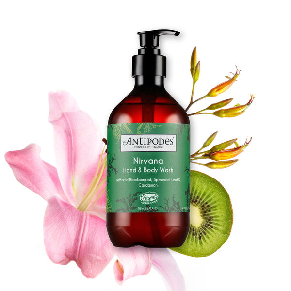 Antipodes Nirvana Hand and Body Wash - with Ingredients