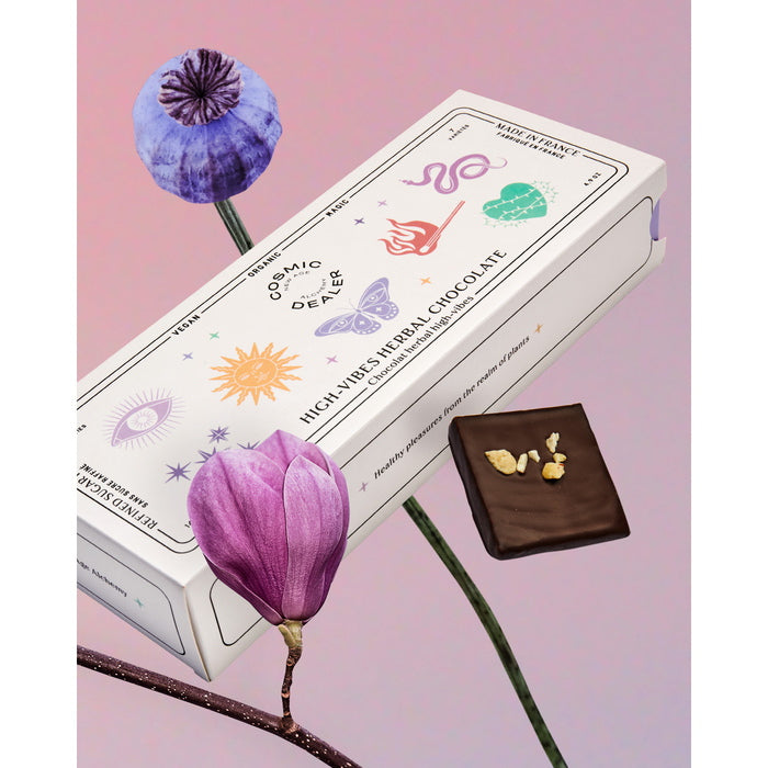 Cosmic Dealer Caja de 7 Chocolates Chakra Mood