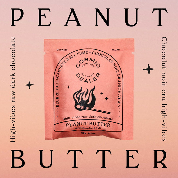 Cosmic Dealer Box of 7 Chakra Chocolates Mood Peanut Butter