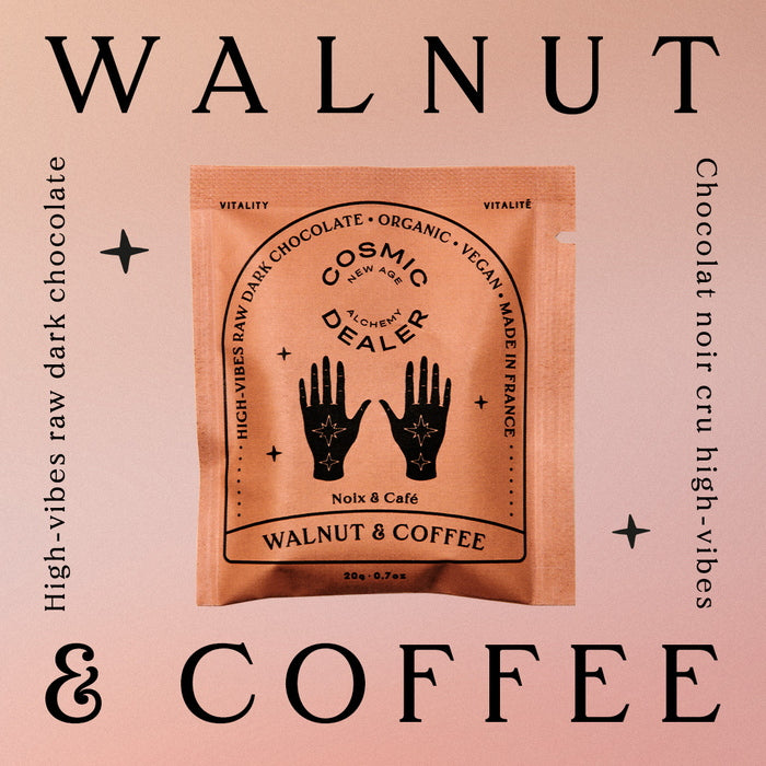 Box of 20 Chakra Chocolates Walnut & Coffee