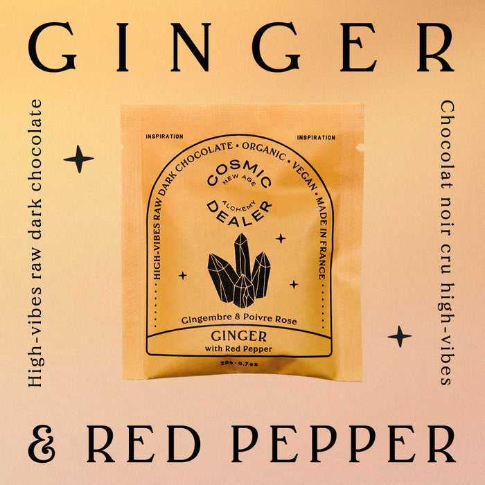 Box of 20 Chakra Chocolates Ginger & red pepper