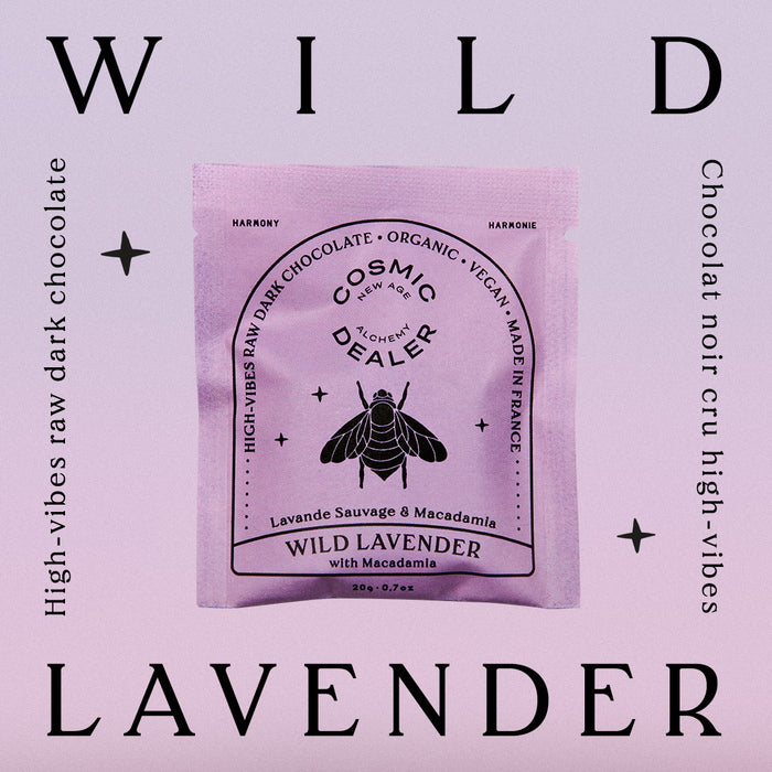 Box of 20 Chakra Chocolates Wild Lavender