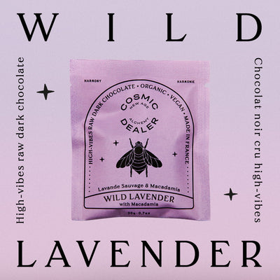 Box of 20 Chakra Chocolates Wild Lavender