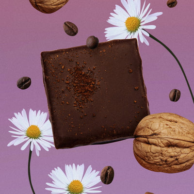 Box of 20 Chakra Chocolates Walnut & Coffee Mood
