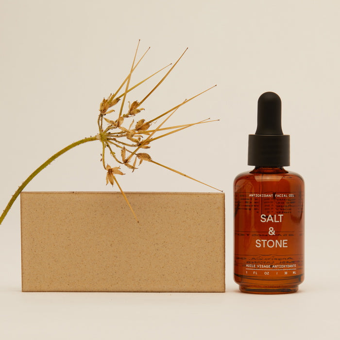 Salt & Stone Olio viso antiossidante Mood alle piante