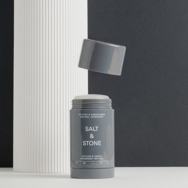 Salt & Stone Desodorante Vetiver Y Sándalo All Natural - art image