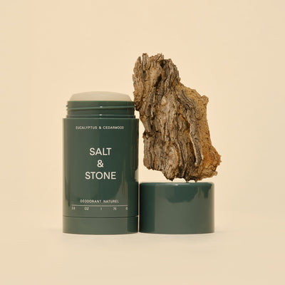 Salt & Stone Deodorant Eucalyptus & Cedarwood - with cedarwood