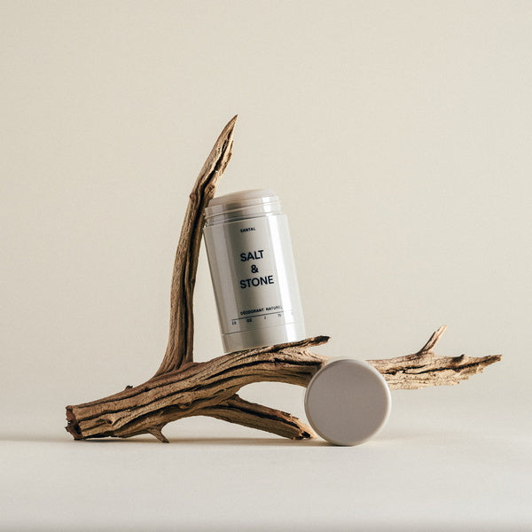 Salt & Stone Santal deodorant without aluminum - mood with old twig