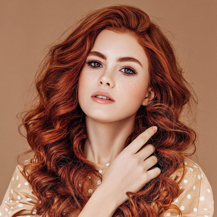 Noelie Spicy Ginger - Healing Herbs Hair Color Model
