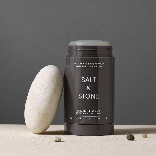 Salt & Stone Deodorant Vetiver And Sandalwood All Natural