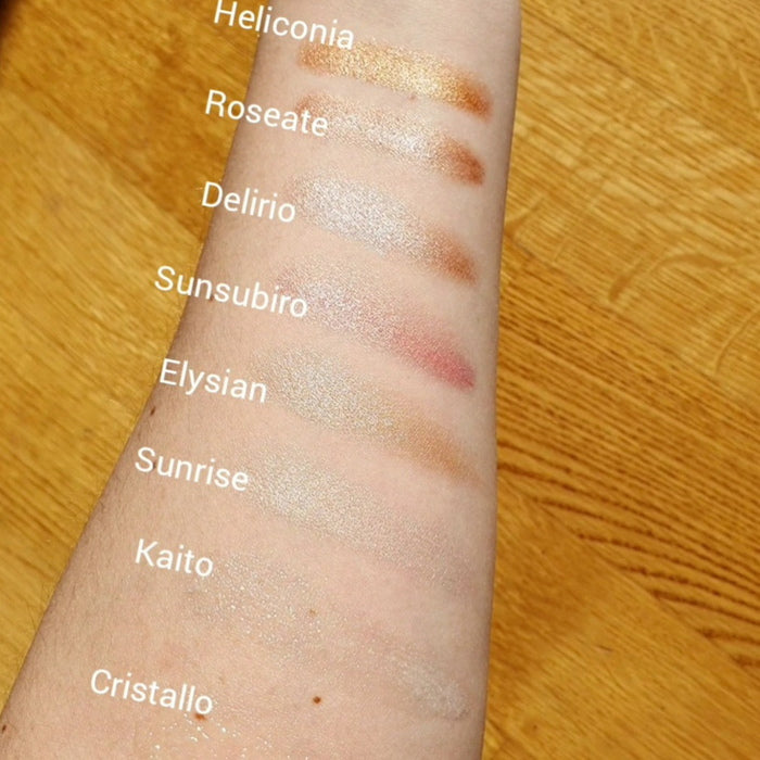 Manasi 7 Highlighter arm swatches