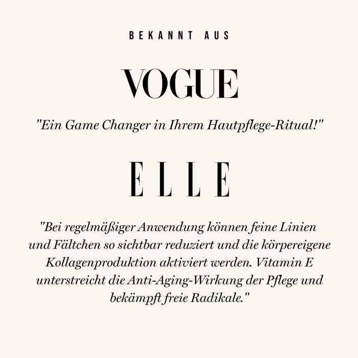 ruhi rituals Il Siero Olio Bakuchiol - testimonianze di Vogue ed Elle