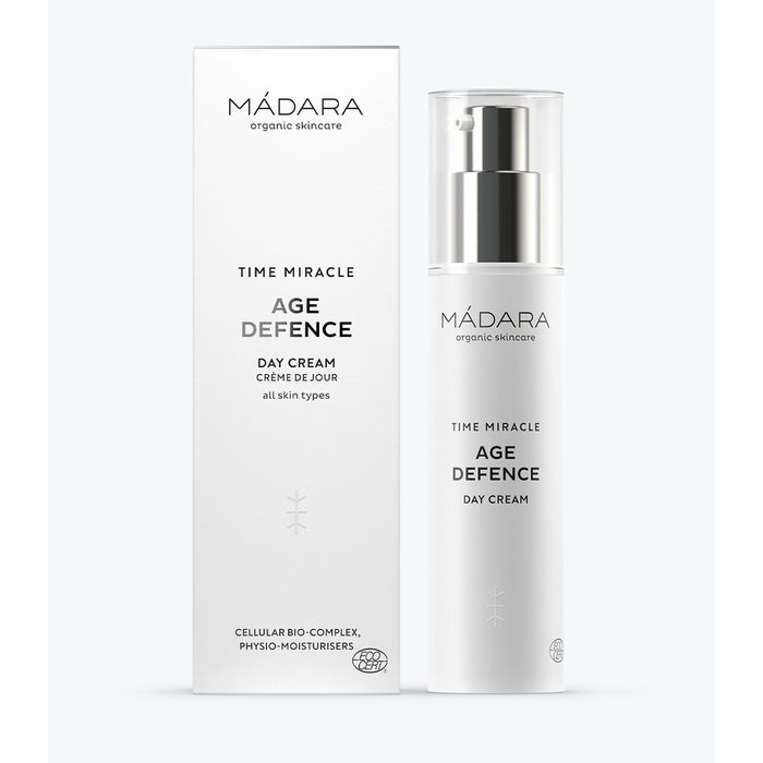 Mádara Time Miracle Age Defense Day Cream with packaging