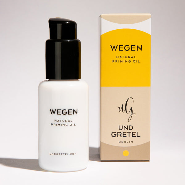 Und Gretel Wegen Natural Priming Oil - with packaging