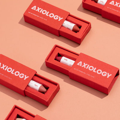 Axiology Lip to Lid Balmie Packaging