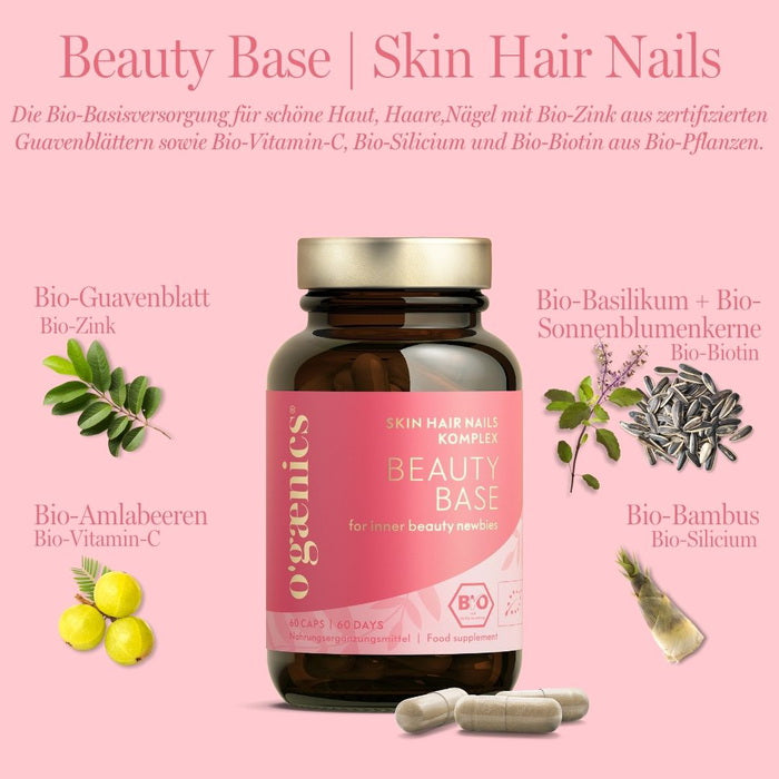 Beauty Base Skin Hair Nails Complex - Ingredients