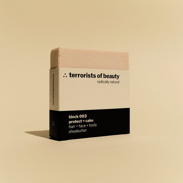 Terrorists Of Beauty Blockseife 003 | Protect + Calm 100 g