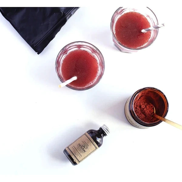 Mangosteen Hibiscus: Beauty Tonic drinks
