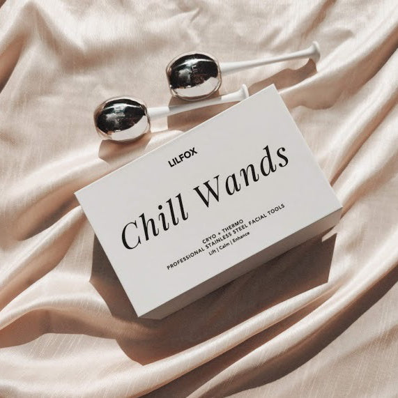 Lilfox Chill Wands Cryo + Thermo Facial Tools - con caja