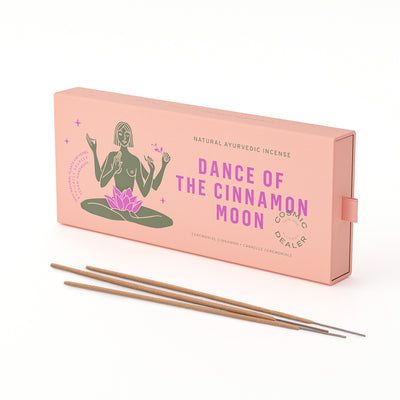 Cosmic Dealer Ayurvedic Incense: Dance Of The Cinnamon Moon