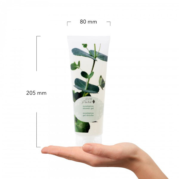 100% Pure Eucalyptus Shower Gel 236 ml size