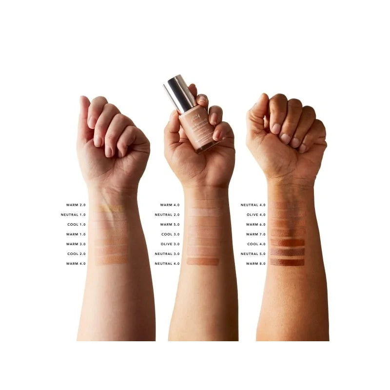 Fruit Pigmented Full Coverage Water Foundation - Arm swatches