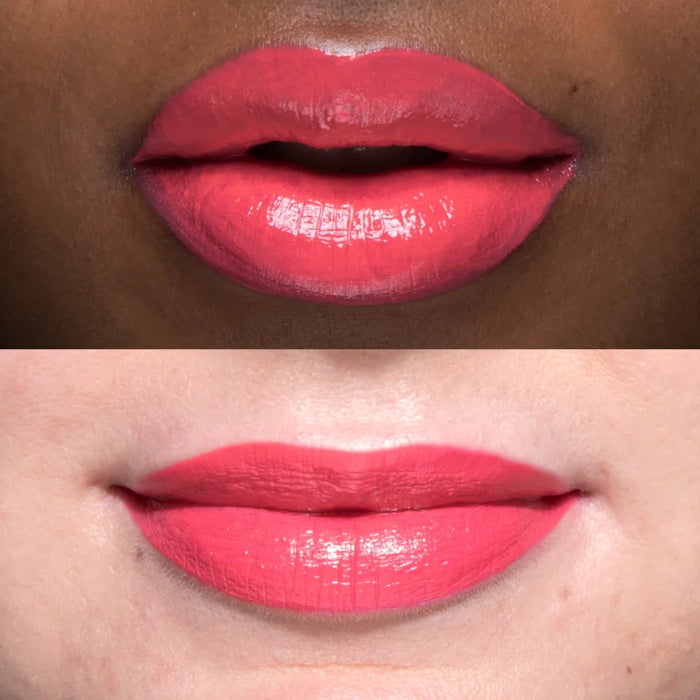 Rouge à lèvres anti-âge à l'huile de grenade pigmentée aux fruits, lèvres Magnolia