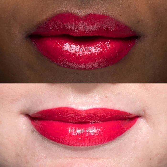 Rouge à lèvres anti-âge à l'huile de grenade pigmentée aux fruits, lèvres de narcisse