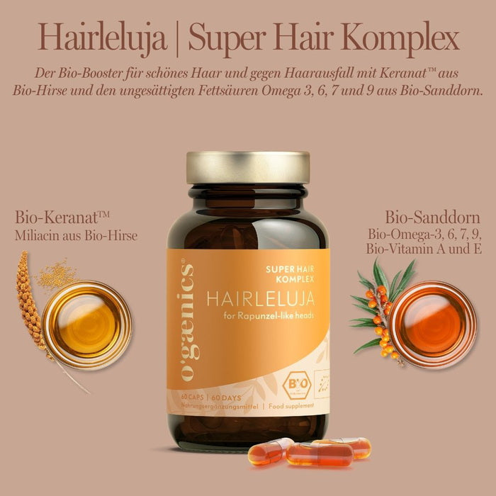 Ogaenics Hairleluja Super Complejo Capilar - Ingredientes