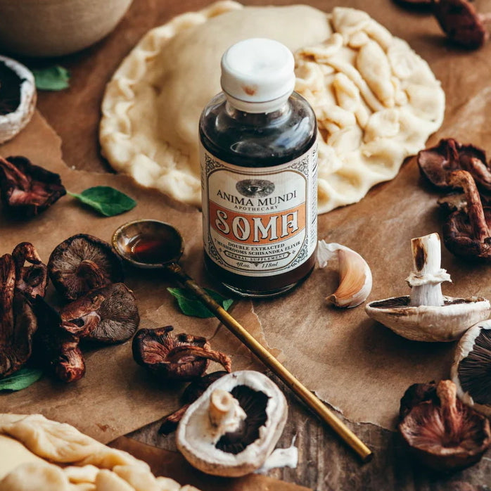 Soma Elixir: 7 Mushrooms + Vitamin C - still life