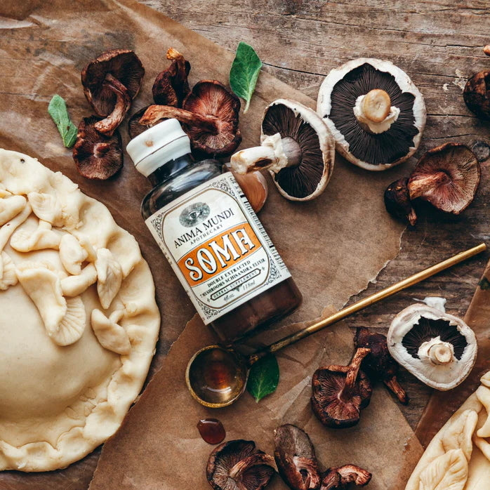 Soma Elixir: 7 Mushrooms + Vitamin C with mushrooms